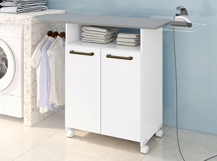 MUEBLE DE COCINA BE DESIGN ZANCINI PLANCHADO 13 PUERTAS BLANCO - 4