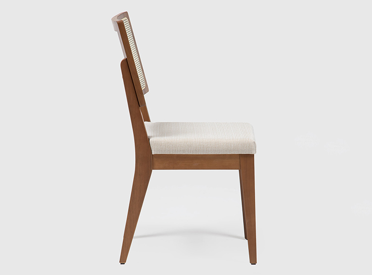 JUEGO DE COMEDOR DECOCASA ADDAR SAGA RATAN 1.35 4 SILLAS BLANCO - 7