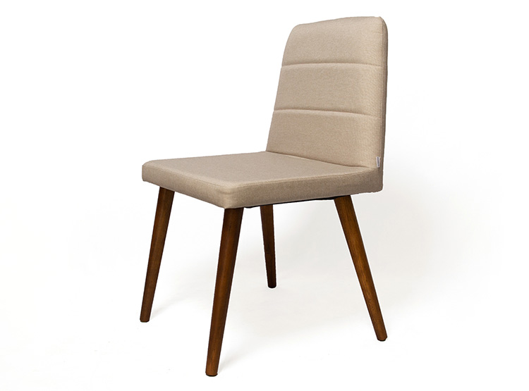 SILLA COMEDOR DECOCASA YASMIN 1 CUERPO LINO - 2