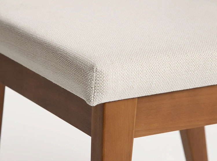 JUEGO DE COMEDOR DECOCASA BENNET SAGA 6 SILLAS BLANCO - 4