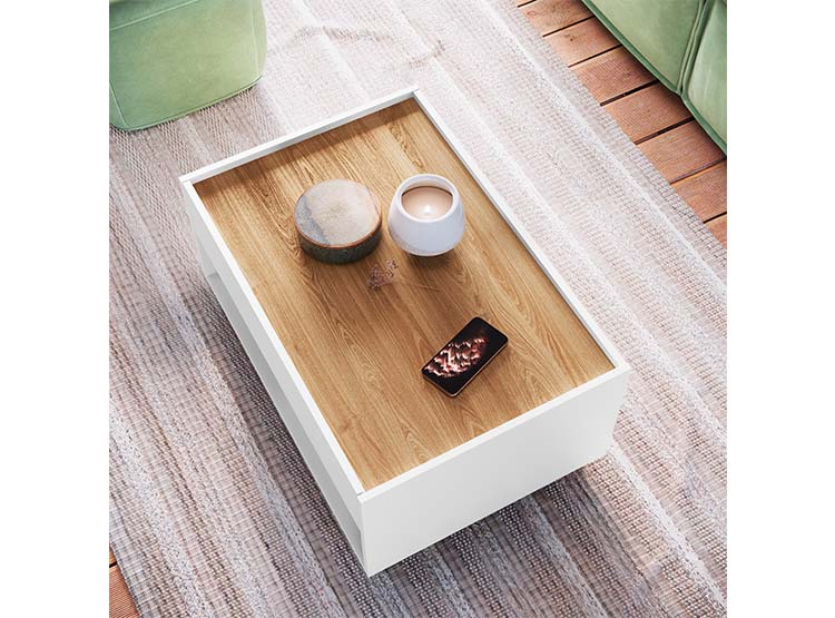 MESA DE CENTRO BE DESIGN BARI 80 X 54 CM - 6