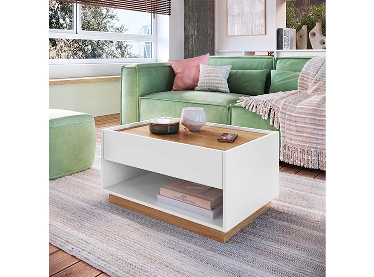 MESA DE CENTRO BE DESIGN BARI 80 X 54 CM - 7