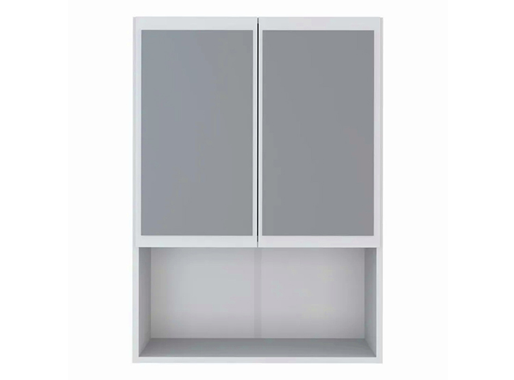 MUEBLE DE BAÑO BE DESIGN AÉREO SMART ESPEJO MDP 2 PUERTAS BLANCO - 1