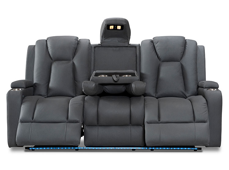 SOFÁ RECLINABLE CIC FULL GRANADA 3C - 3