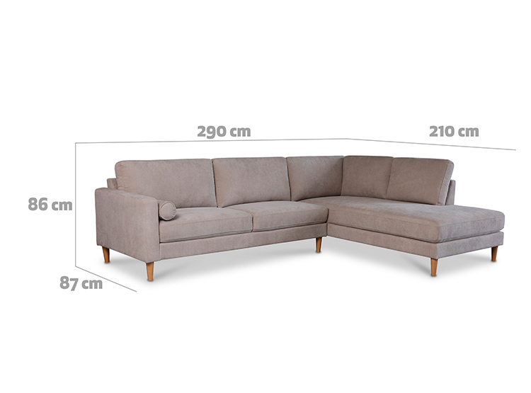 SOFA SECCIONAL LONDRES DERECHO ARENA - 6