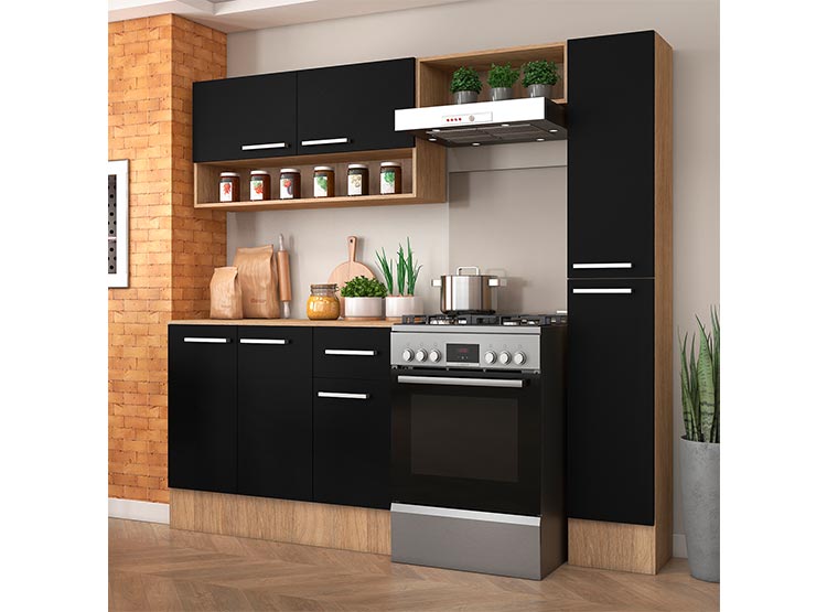 MUEBLE DE COCINA VEKKA HOME KIT MADRI SIMPLE GRIS - 9
