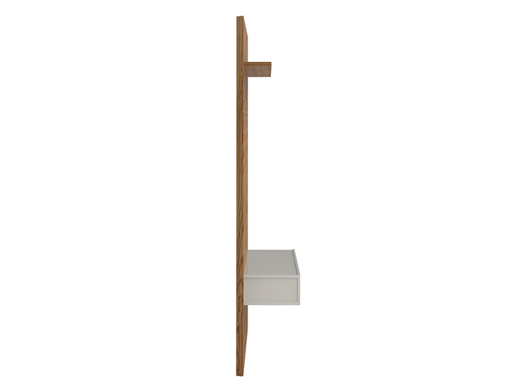 HOME RACK DECOCASA ASPEN 2.3 OAK OFF WHITE - 4