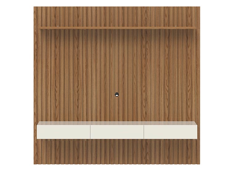 HOME RACK DECOCASA ASPEN 2.3 OAK OFF WHITE - 1