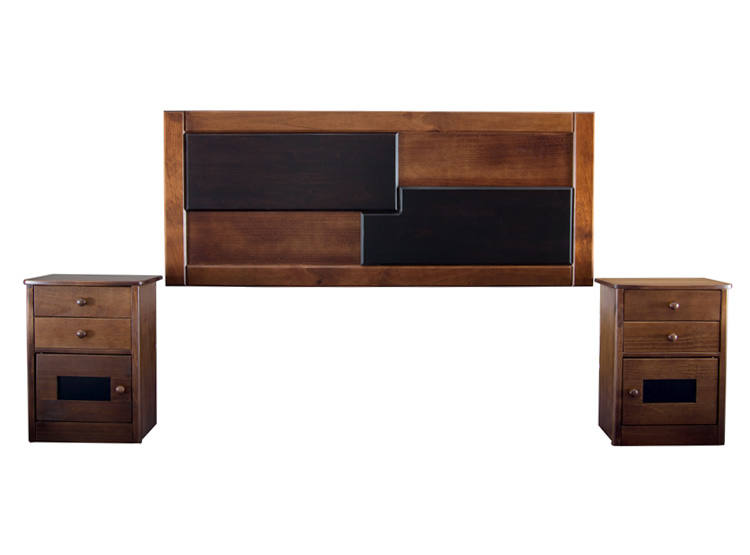 SET DE MUEBLES FLEX COLONIA 2 PLAZAS 2 PUERTAS 4 CAJONES - 1