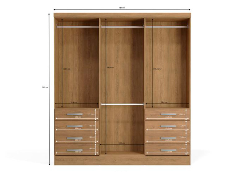 CLOSET RIPLEY HOME S338 TECA 6P 8C - 4