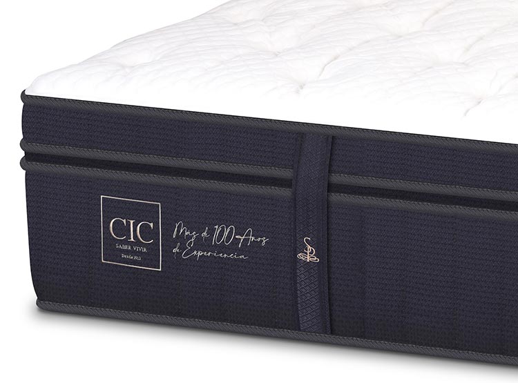 SET CIC COLCHÓN SUPER PREMIUM 2 PLAZAS + CUBRE - 4