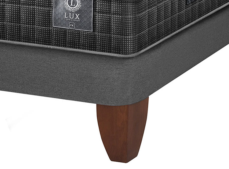 JUEGO DE DORMITORIO CIC CAMA EUROPEA LUX SÚPER KING + MUEBLES MONTERREY - 3