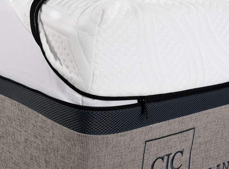 JUEGO DE DORMITORIO CIC CAMA EUROPEA BALANCE BD 2 PLAZAS + MUEBLES MILAN - 4