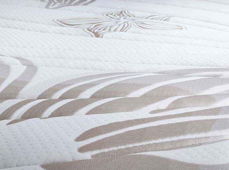 CAMA EUROPEA ROSEN ART 4 KING + MADERAS ISSEY GRAFITO + ALMOHADAS - 9