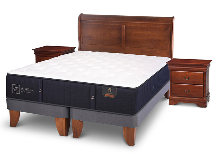 JUEGO DE DORMITORIO CIC CAMA EUROPEA PREMIUM BD 2 PLAZAS + SET MIRO - 2