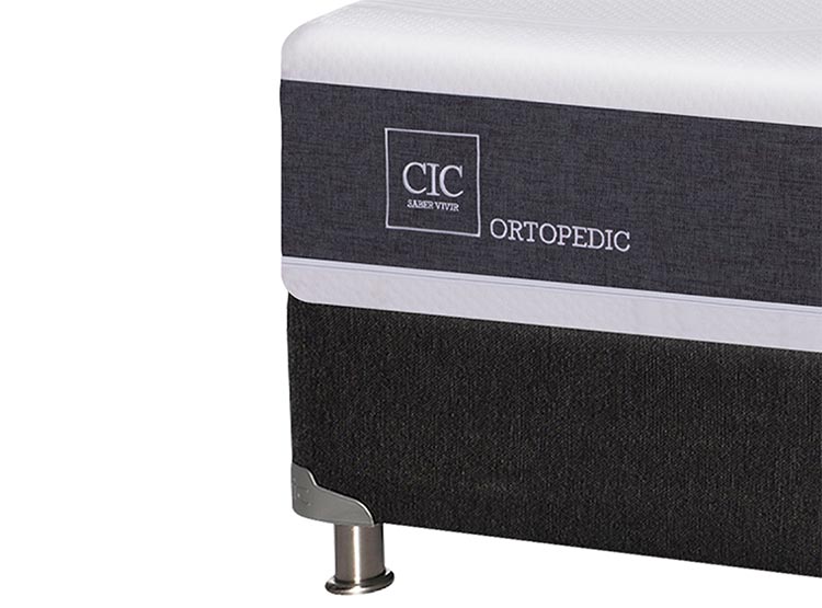 CAMA BOX SPRING CIC NEW ORTOPEDIC 1 PLAZA - 3
