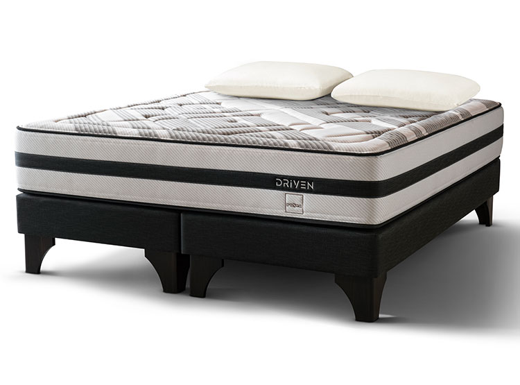 BOX SPRING ROSEN DRIVEN 2 PL + ALMOHADAS MMAX - 1