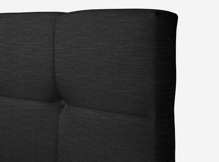 JUEGO DE DORMITORIO ROSEN CAMA EUROPEA DRIVEN 2 PLAZAS + SET ISSEY GRAFITO - 4