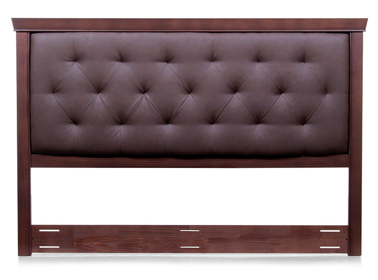 RESPALDO ROSEN BRERA 2 PLAZAS MADERA MARRON - 1