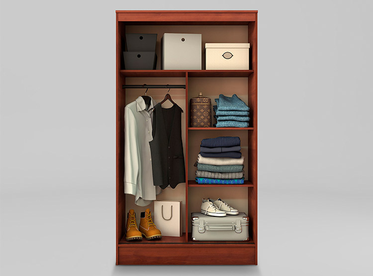 CLOSET CIC CABURGUA CEREZO 2P - 3