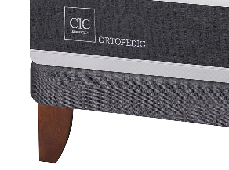 JUEGO DE DORMITORIO CIC CAMA EUROPEA NEW ORTOPEDIC BN 1.5 PLAZAS + SET ESPRESSO - 3