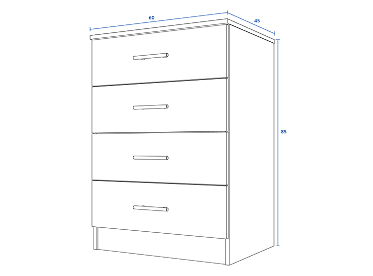 COMODA CIC FENIX WENGUE 4C - 5