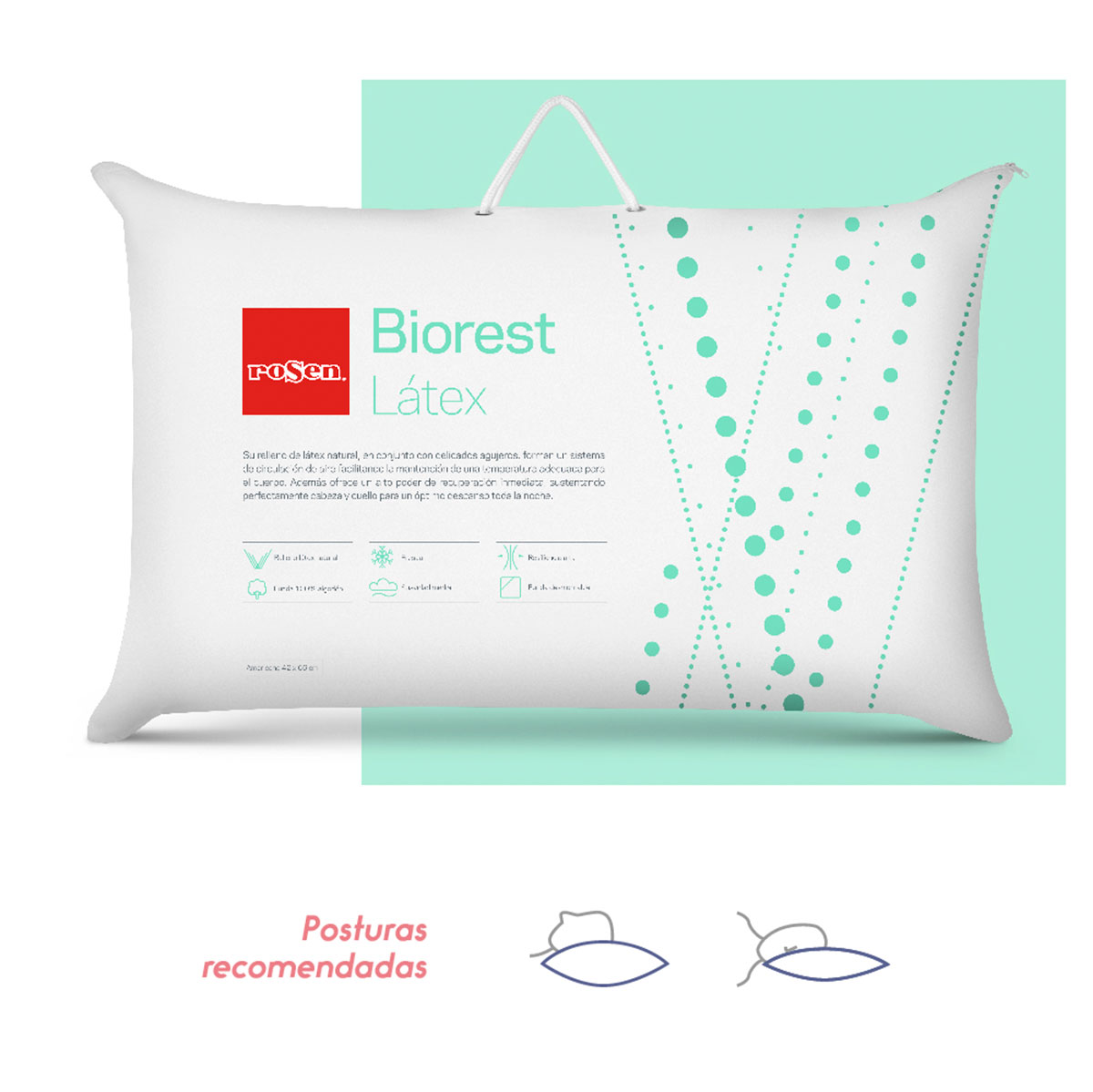 ALMOHADA ROSEN BIOREST KING