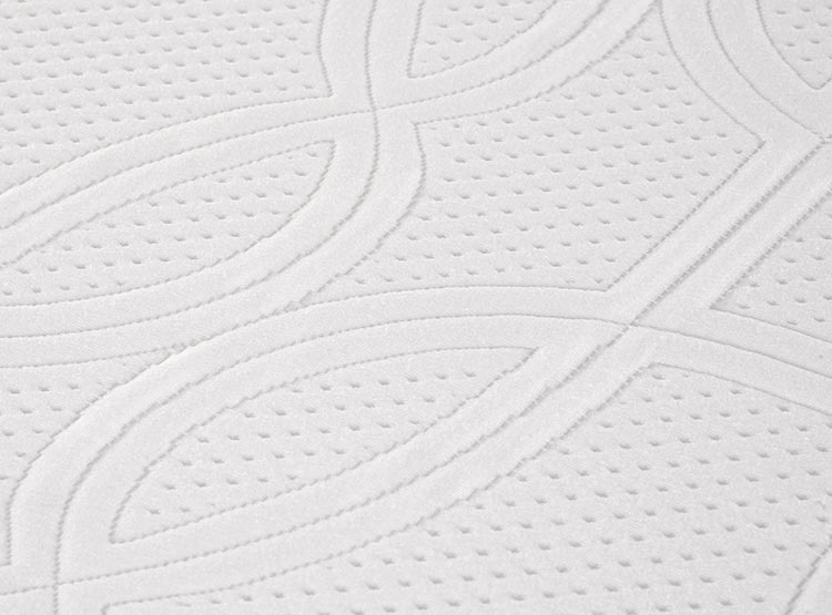 JUEGO DE DORMITORIO CIC CAMA EUROPEA BALANCE BD 2 PLAZAS + RESPALDO NEW DUBLIN CARAMELO - 5