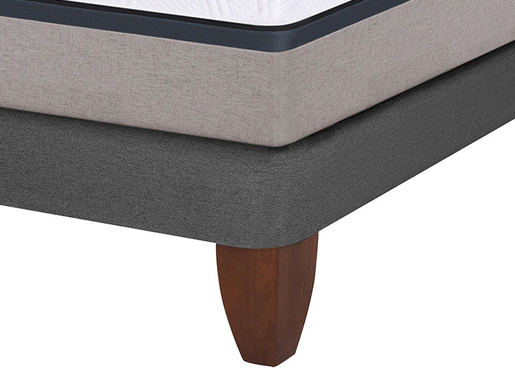 JUEGO DE DORMITORIO CIC CAMA EUROPEA BALANCE BD 2 PLAZAS + SET NEW TORINO CHOCOLATE - 4