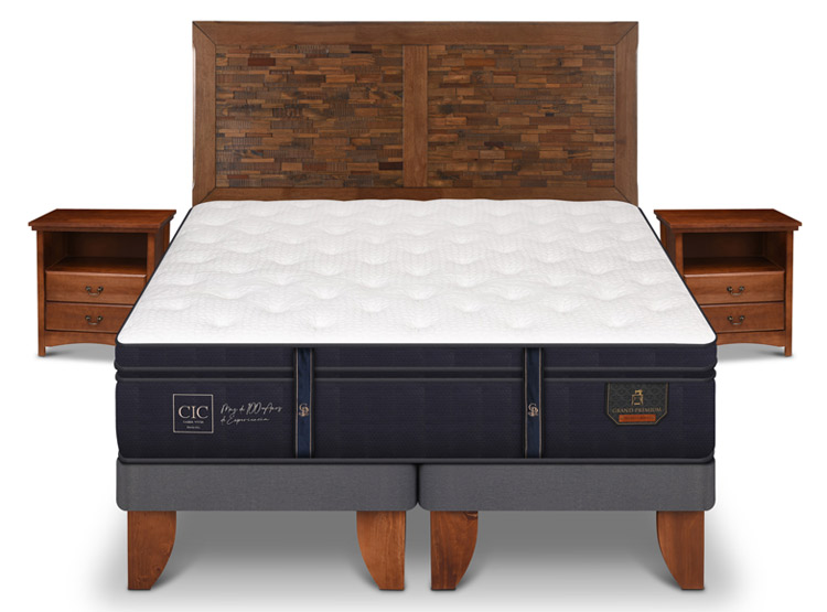 CAMA EUROPEA CIC GRAND PREMIUM BD 2 PL + SET ANTIQUE - 1