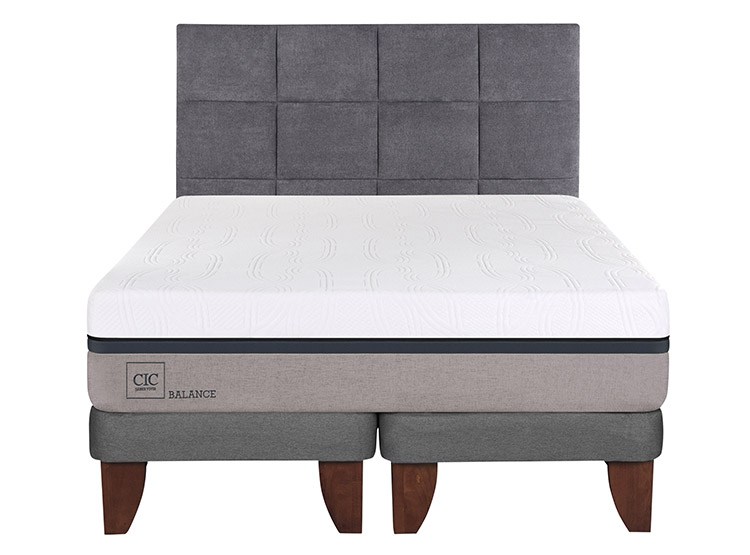 CAMA EUROPEA CIC BALANCE BD 2 PLAZAS + RESPALDO TAMESIS - 1
