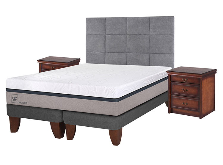 CAMA EUROPEA CIC BALANCE BD 2 PLAZAS + SET TAMESIS - 2