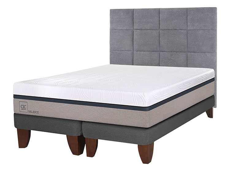 CAMA EUROPEA CIC BALANCE BD KING + RESPALDO TAMESIS - 2