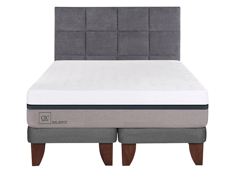 CAMA EUROPEA CIC BALANCE BD KING + RESPALDO TAMESIS - 1