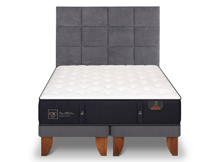 CAMA EUROPEA CIC PREMIUM SUPER KING + RESPALDO TAMESIS - 1