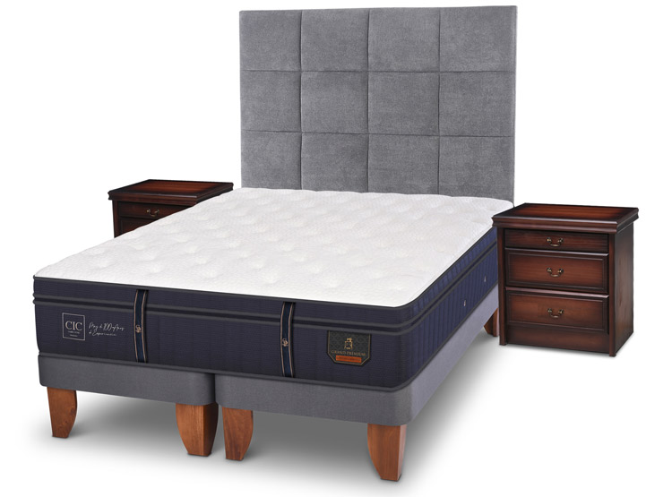 CAMA EUROPEA CIC GRAND PREMIUM BD 2 PLAZAS + SET TAMESIS - 2