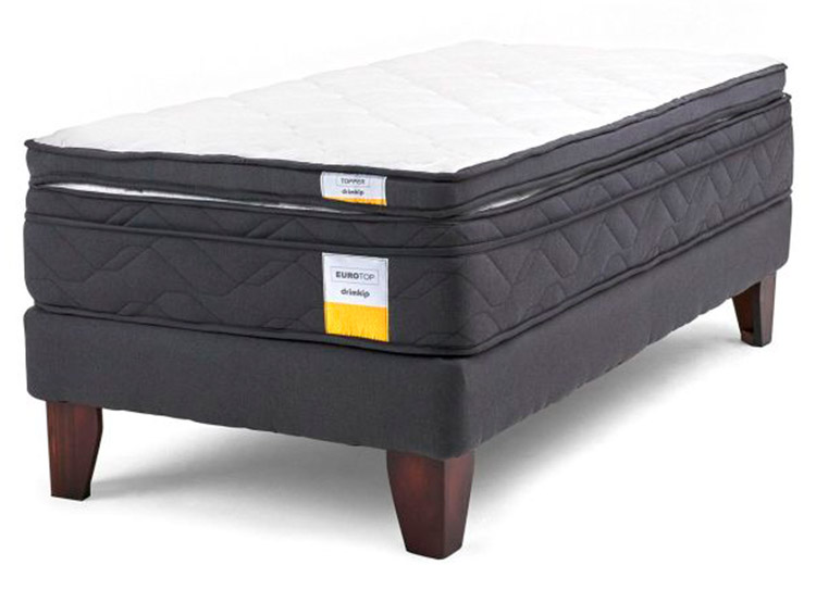 JUEGO DE DORMITORIO DRIMKIP CAMA EUROPEA 1 PLAZA + TOPPER - 1