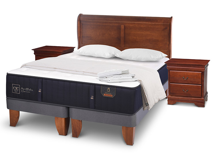 CAMA EUROPEA CIC PREMIUM BD 2 PL + SET MIRO - 2