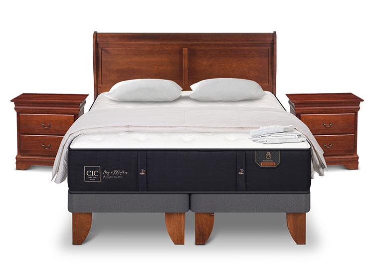 CAMA EUROPEA CIC PREMIUM BD 2 PL + SET MIRO - 1