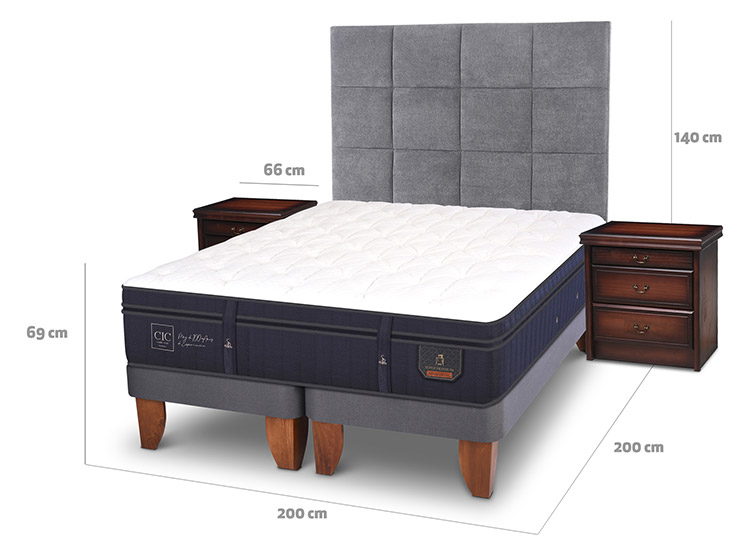 CAMA EUROPEA CIC SUPER PREMIUM SUPER KING + SET TAMESIS - 3