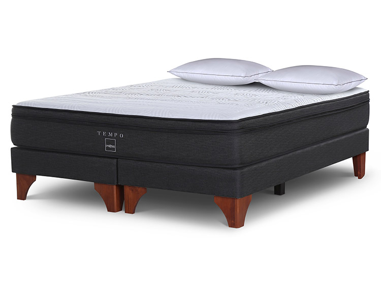 BOX SPRING ROSEN TEMPO BD SUPER KING + ALMOHADA EXTRA - 1