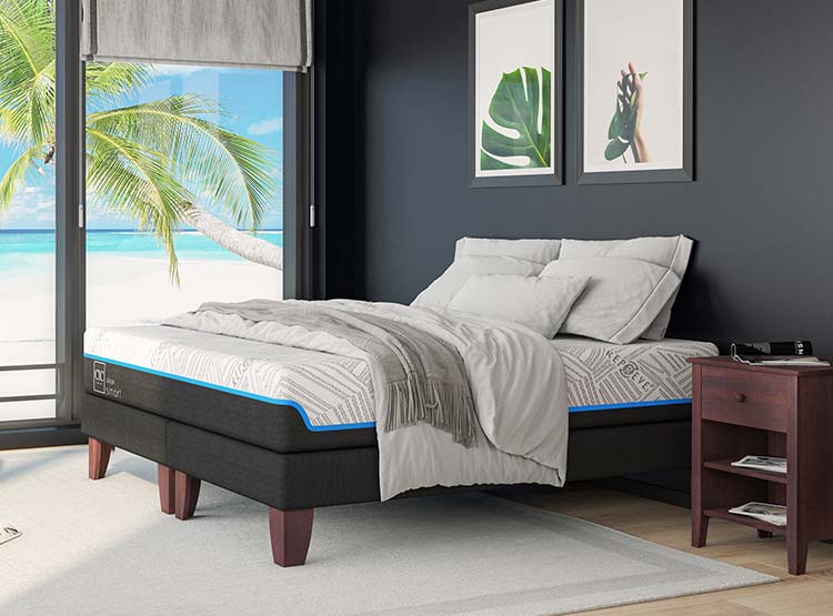 JUEGO DE DORMITORIO CIC CAMA EUROPEA GREEN INFINITY BD KING + SET EUFRATES - 6