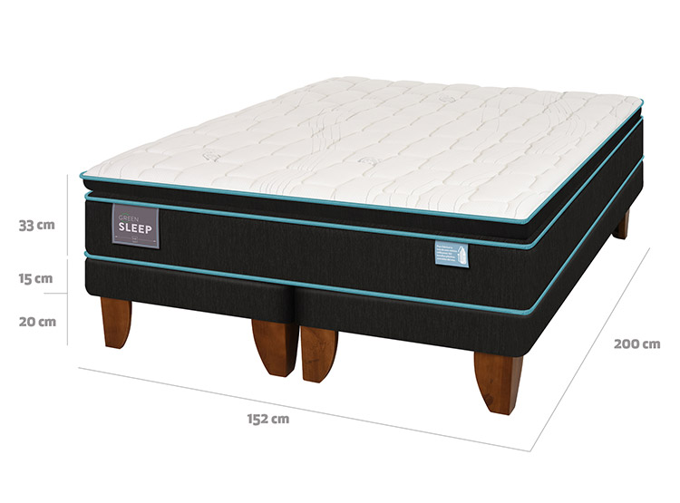 CAMA EUROPEA CIC GREEN SLEEP BD 2 PLAZAS - 3