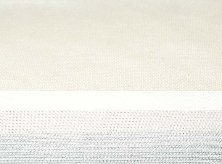 CUBRECOLCHON FLEX 1.5 PLAZAS ALGODÓN CREMA LISO SALUS - 3