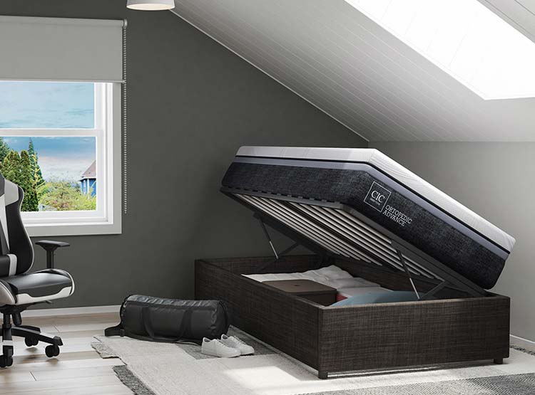 CAMA BOX CIC ORTOPEDIC ADVANCE SPACE 1.5 PLAZAS - 8