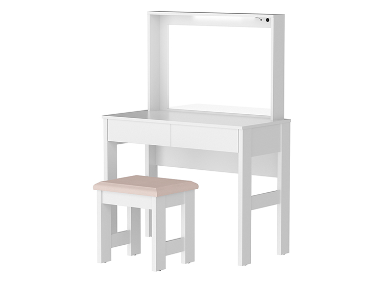 TOCADOR BE DESIGN ESPEJO 2 CAJONES - 4