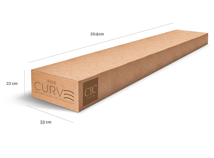 CAMA EUROPEA CIC CURVE NEW ORTOPEDIC 1.5 PLAZAS - 7