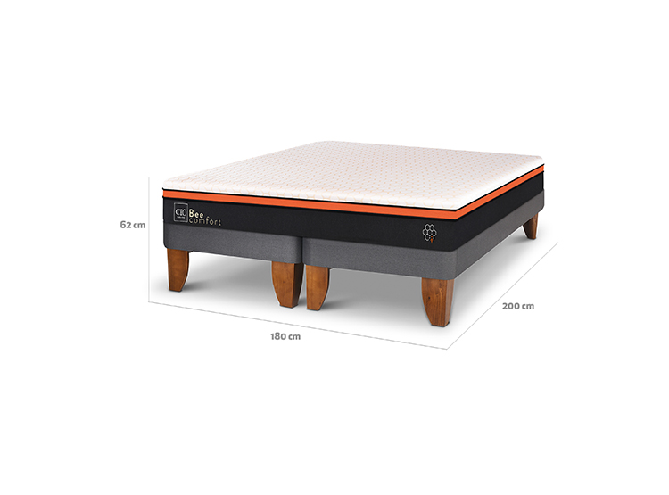 CAMA EUROPEA CIC BEE COMFORT KING - 3