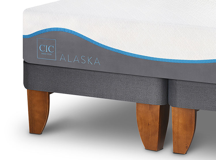 JUEGO DE DORMITORIO CIC CAMA EUROPEA ALASKA BD 2 PLAZAS + SET MILAN - 4