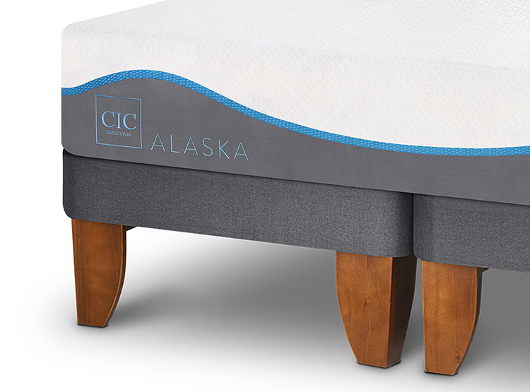 JUEGO DE DORMITORIO CIC CAMA EUROPEA ALASKA BD 2 PLAZAS + SET MIRO - 4